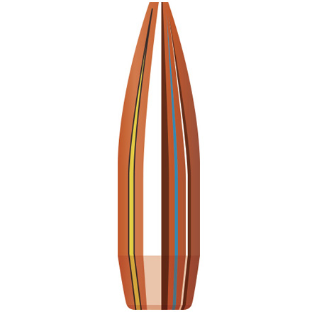 22 Caliber .224 Diameter 68 Grain Boat Tail Hollow Point Match 500 Count