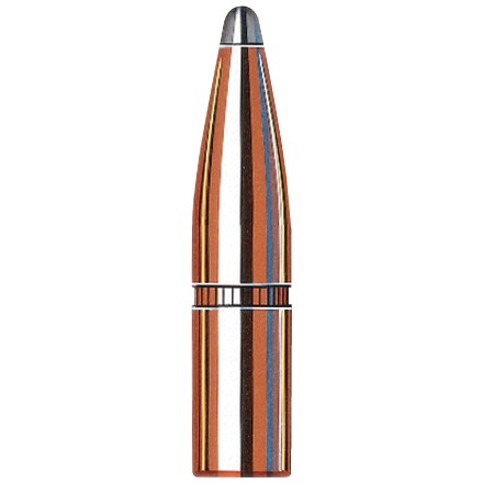 6.5mm .264 Diameter 140 Grain Spire Point With Cannelure 100 Count