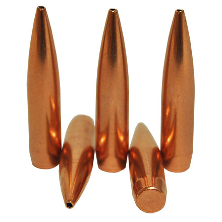 6.5mm .264 Diameter 140 Grain Boat Tail Hollow Point Match 100 Count