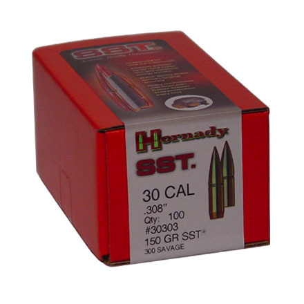 30 Caliber .308 Diameter 150 Grain SST (300 Savage) 100 Count