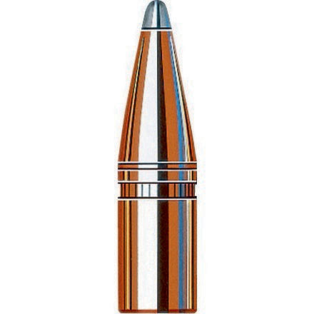 30 Caliber .308 Diameter 180 Grain Spire Point With Cannelure 100 Count