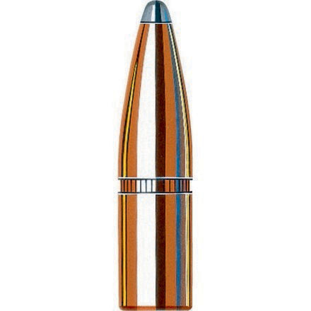 338 Caliber .338 Diameter 250 Grain Spire Point With Cannelure 100 Count
