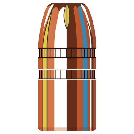 38 Caliber .357 Diameter 180 Grain XTP HP With Cannelure 100 Count