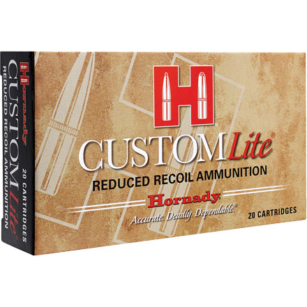 Hornady Custom Lite 243 Winchester 87 Grain SST 20 Rounds
