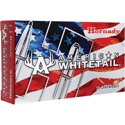 Hornady American Whitetail 308 Winchester 165 Grain Interlock 20 Rounds