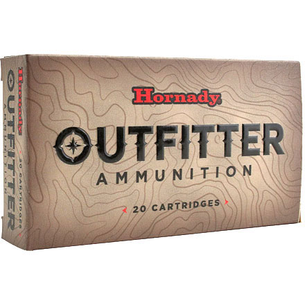 Hornady Outfitter 308 Winchester 165 Grain CX 20 Rounds