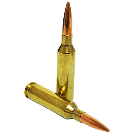 6mm Creedmoor 105 Grain Boat Tail Hollow Point Black 20 Rounds