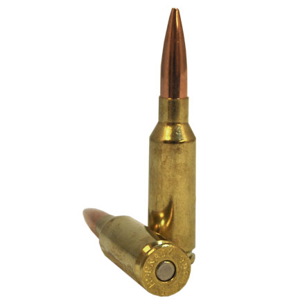 Hornady Black 6mm ARC 105 Grain Boat Tail Hollow Point Match 20 Rounds