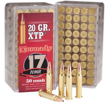 Hornady Varmint Express 17 HMR 20 Grain XTP 50 Rounds