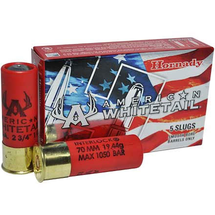 Hornady American Whitetail 12 Gauge 2-3/4