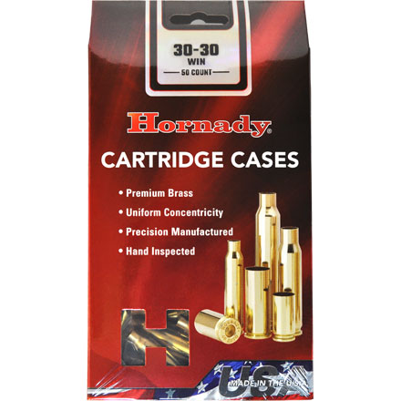 30-30 Winchester Unprimed Rifle Brass 50 Count