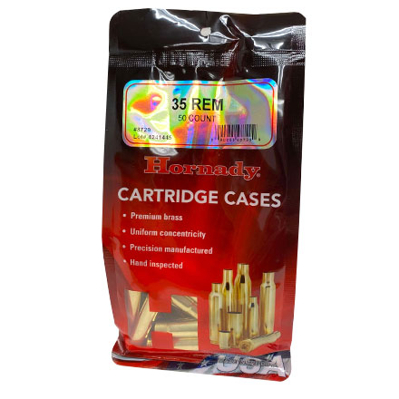 35 Remington Unprimed Rifle Brass 50 Count