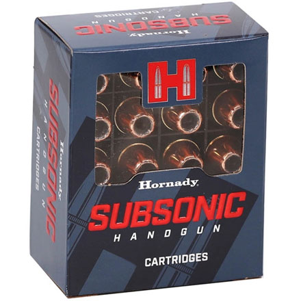 Hornady 9mm Luger 147 Grain XTP Subsonic 25 Rounds