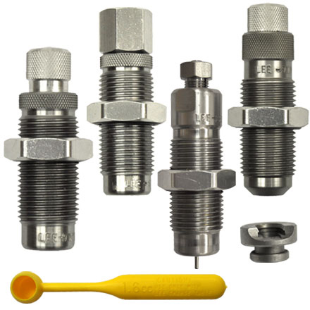 9mm Luger Deluxe Pistol Carbide 4 Die Set With Shellholder