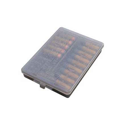 44 Magnum 18 Round Ammo Wallet Clear Smoke