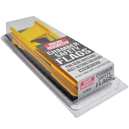 Pistol and Rifle Chamber Indicator Flags 8 Pack (Yellow)