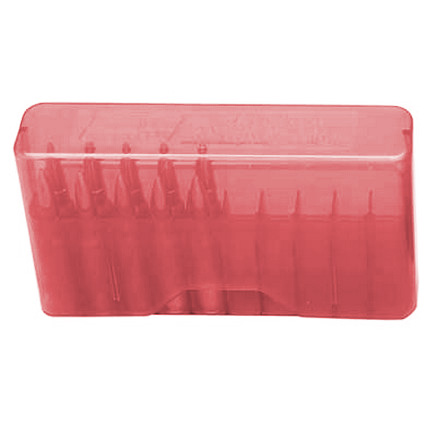 Slip Top 20 Round Ammo Box 17 /222 /222 Mag /204 /223 Red