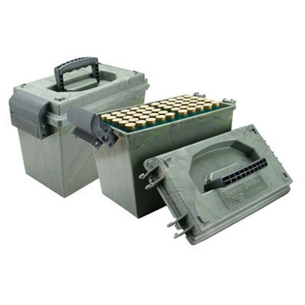 Shotshell 100 Round Dry Box With (2) 50 Round Trays 12 Gauge