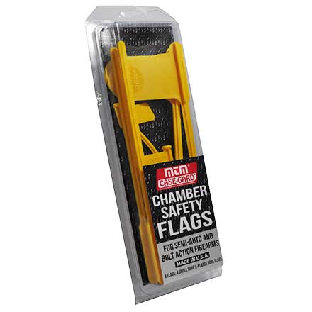 Pistol and Rifle Chamber Indicator Flags 8 Pack (Yellow)