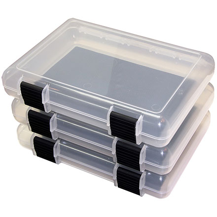 In-Safe Large Hangun Clear Storage Case 3 Pack