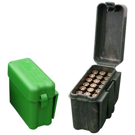 Flip Top 20 Round Belt & Pocket Ammo Box 220-375 Mag