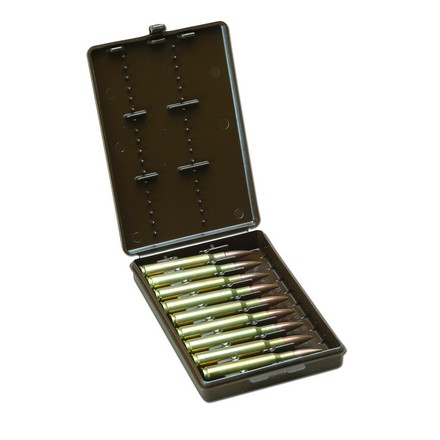 9 Round Ammo Wallet 22-250-375 Mag Brown