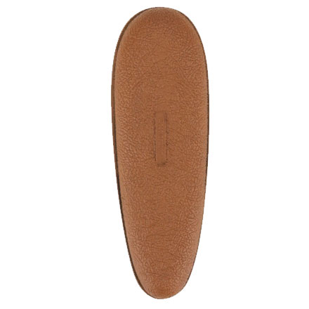 D752B Decelerator Old English Recoil Pad Grind to Fit Leather Texture 1" Thick Brown Leather