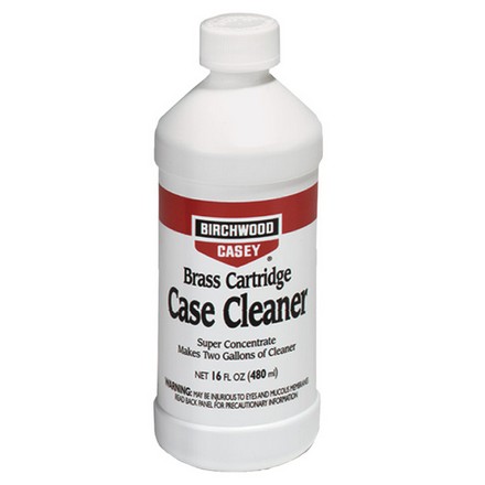 Brass Cartridge Case Cleaner Super Concentrate - 16 Oz Bottle