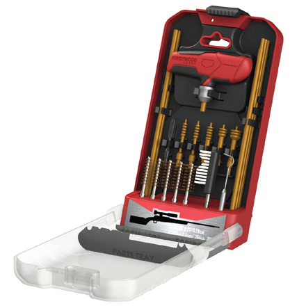 21 Piece Universal Rifle Cleaning Kit For .22 to .308 Calibers
