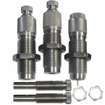 38/357 Caliber Carbide Full Length 3 Die Set