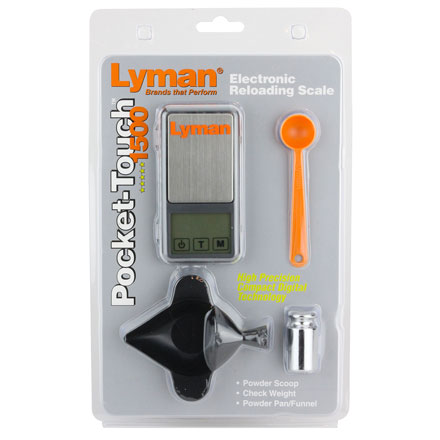 Pocket Touch 1500 Digital Scale Kit With Powder Funnel Pan And Powder Scoop