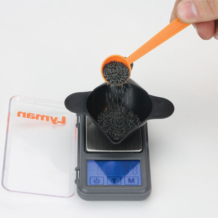 Pocket Touch 1500 Digital Scale Kit With Powder Funnel Pan And Powder Scoop