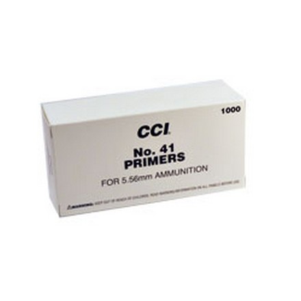 CCI Mil-Spec #41/5.56 NATO Small Rifle Military Primers 1000 Count
