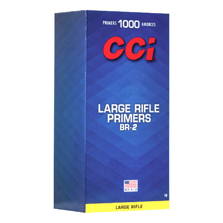 CCI BR-2 Large Rifle Bench Rest Primers 1000 Count