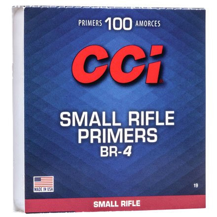 CCI BR-4 Small Rifle Bench Rest Primers 1000 Count