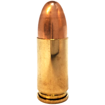 9mm Luger 124 Grain Blazer Brass Full Metal Jacket 50 Rounds