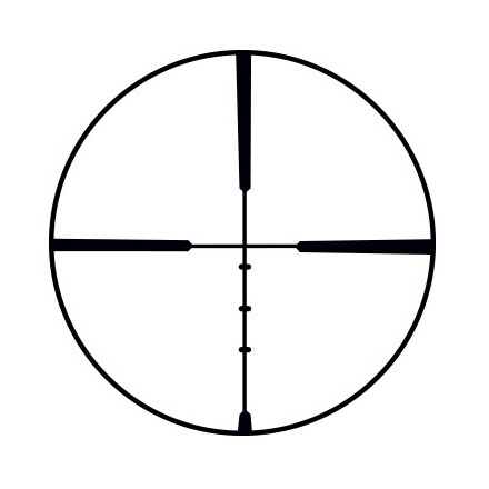 Handgun / Pistol Scope 2-7x32mm Posi-Lock Ballistic Plex Reticle Matte Finish