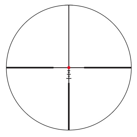 Mark 3HD 1.5-4x20 (30mm) Illuminated FireDot BDC Reticle Matte Finish