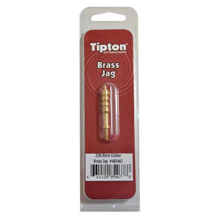 338 / 8mm Caliber Brass Cleaning Jag 8/32" Thread