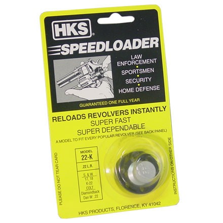 M Series Model 22-K Speedloader For 22 Long Rifle 6 Shot Revolvers