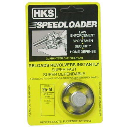 M Series Model 25-M Speedloader For 45 Auto Rim 6 Shot Revolvers