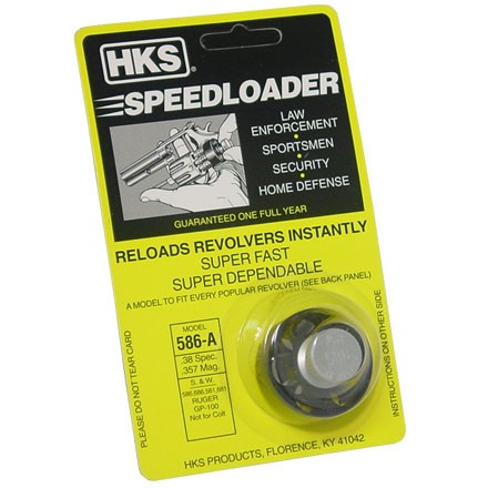 A Series Model 586-A Speedloader For 38 Special And 357 Magnum 6 Shot Revolvers