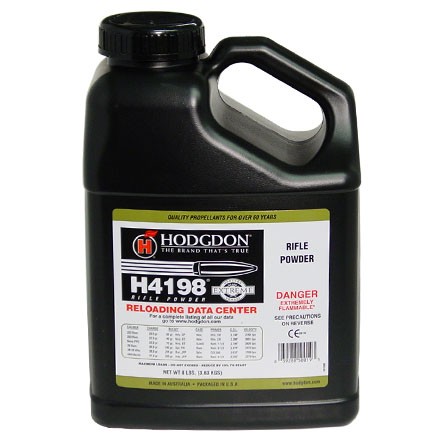 Hodgdon H4198 Smokeless Powder (8 lbs)