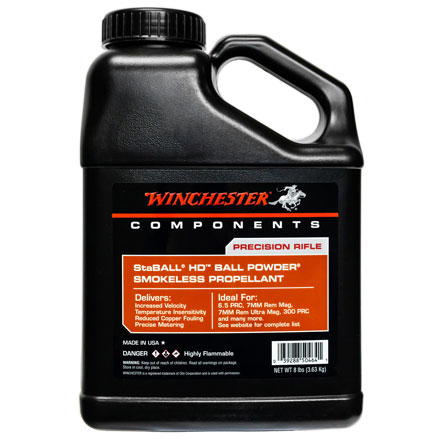 Winchester StaBALL HD Smokeless Powder (8 lbs)