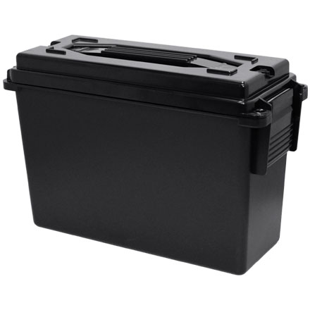 40 Caliber Plastic Ammo Can - Black