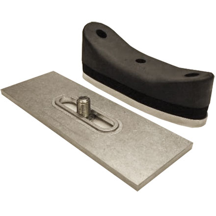 Premium Curved Recoil Pad Mega 2"x5.5" Butt Plate