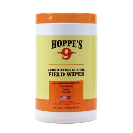 Lubricating Gun Oil Field Wipes 6x7