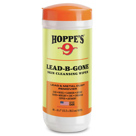 Lead-B-Gone Skin Cleansing Wipes 40 Count