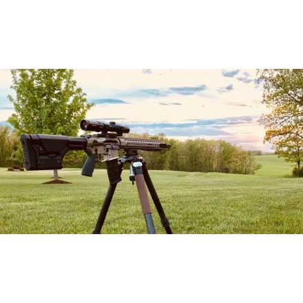 Hellfire 2 Port Self Timing Muzzle Brake With Adapter 9mm 5/8-24
