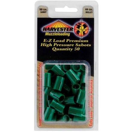 Premium 50 Caliber Sabots for 45 Caliber Projectiles - 50 Count